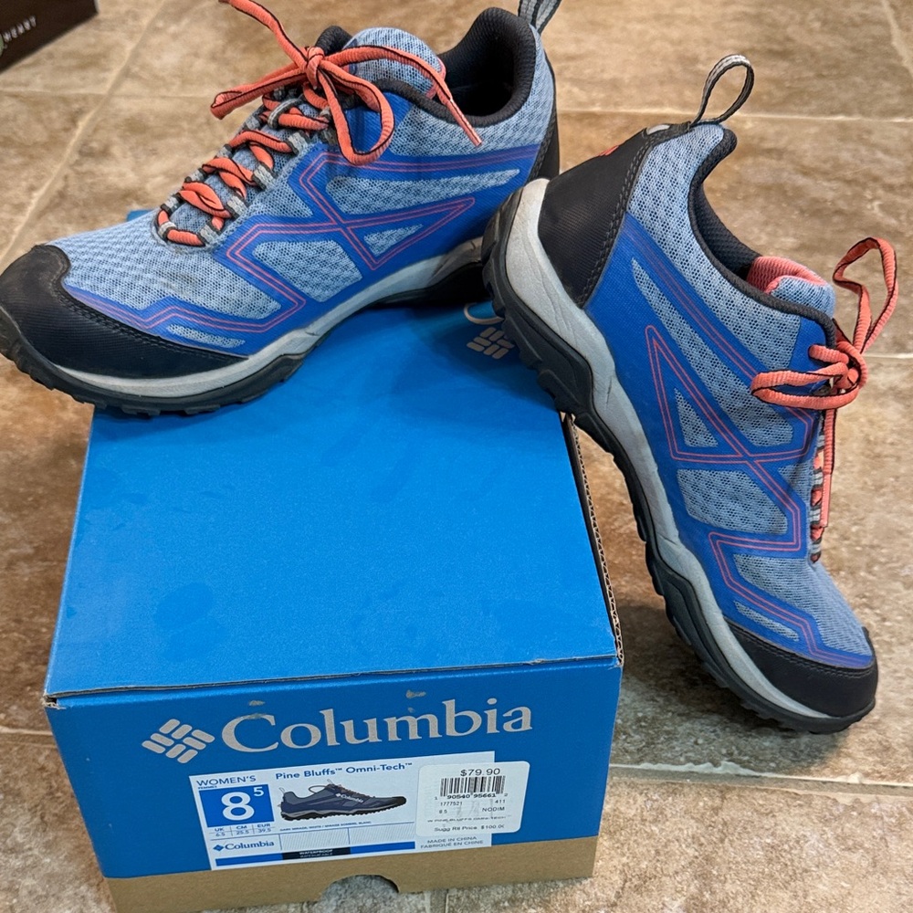 Columbia Omni Tech women’s waterproof sneaker hiking shoe